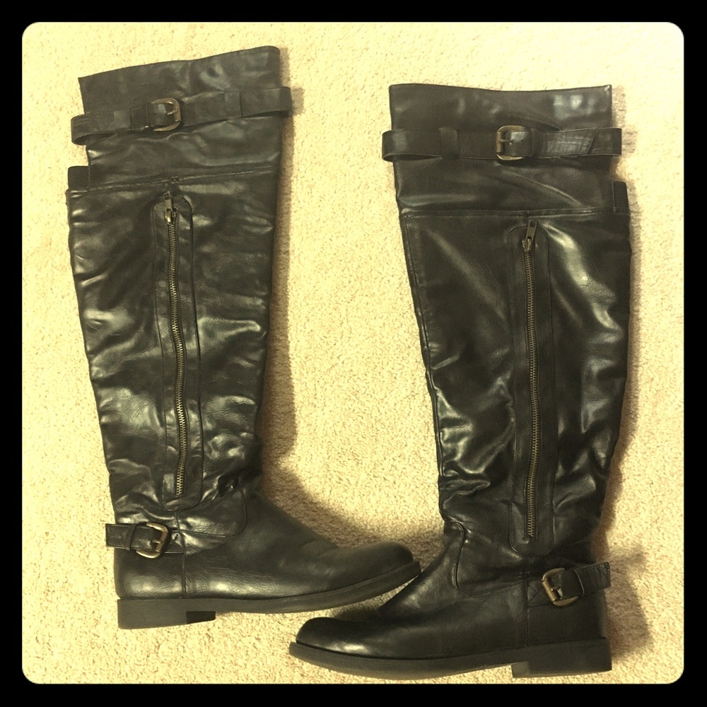 MADDEN GIRL Thigh High Boots😍✨ BLACK